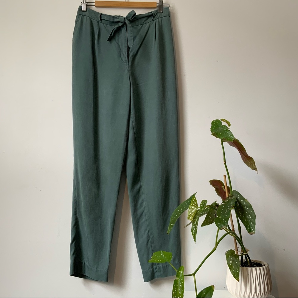 Frank & Oak Beautiful and Comfortable Teal Dress Pants